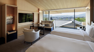 ルーム シングルベッド 2 台 (Pagoda View)