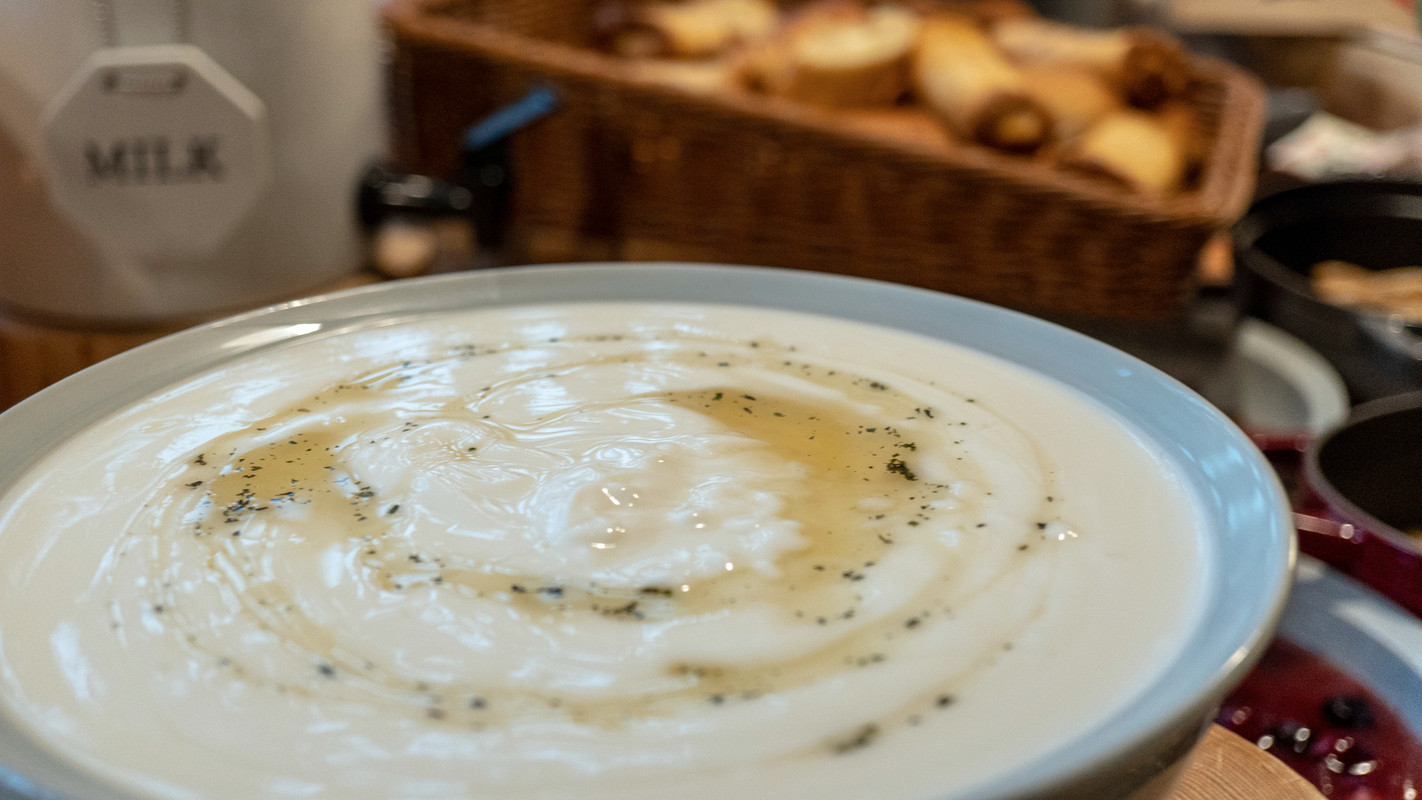 朝食ビュッフェ ヨーグルト