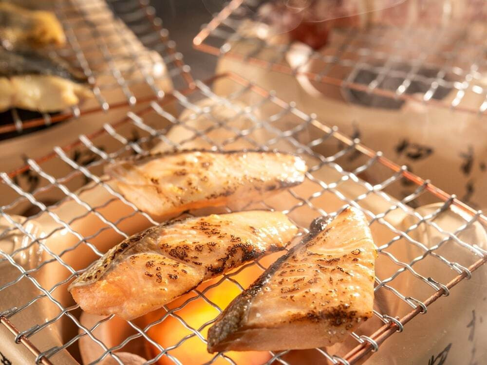 朝食ビュッフェ