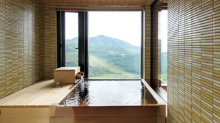 デラックス ツインルーム 露天風呂付 茜音