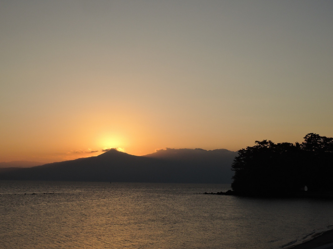 感動的な日の出