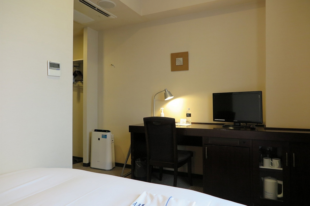 15平米ながら、合理的な造りで窮屈さを感じませんでした