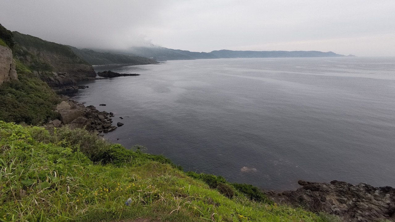 北長門海岸国定公園の景勝地に近く