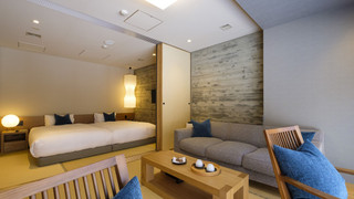 天然温泉展望風呂付[藍] 53平米 禁煙