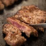 夕食一例／焼き立てステーキ / 3