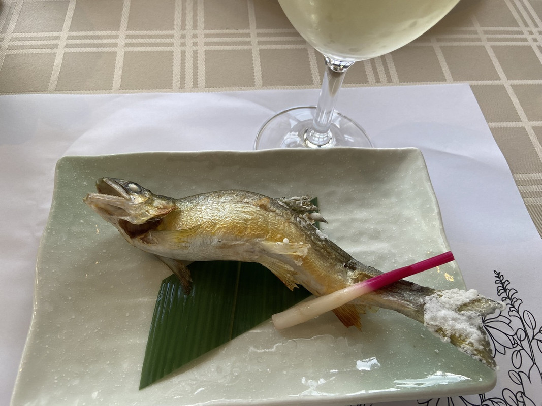 鮎の塩焼き
