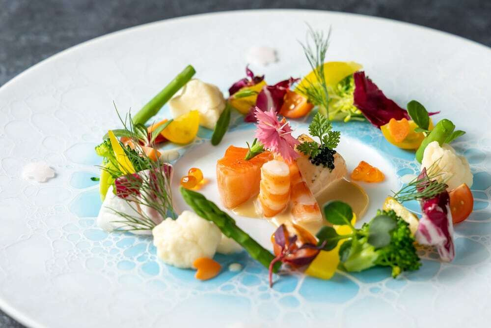 東シナ海を一望しながら本格的な創作和食ディナーを堪能4235114