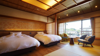 ベッドのある和室 和モダン客室 (禁煙)