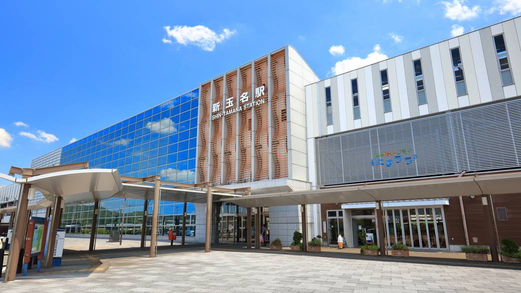 九州新幹線の止まる新玉名駅 / 1