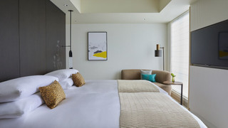 スタジオスイート シングルベッド 2 台