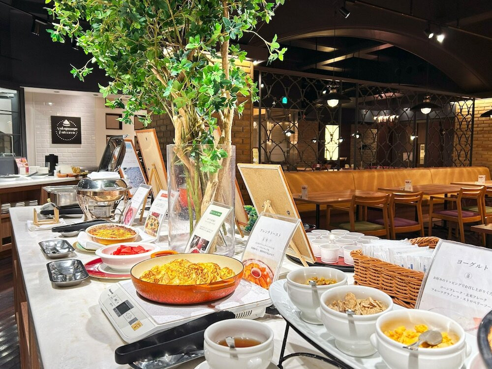 朝食ビュッフェ