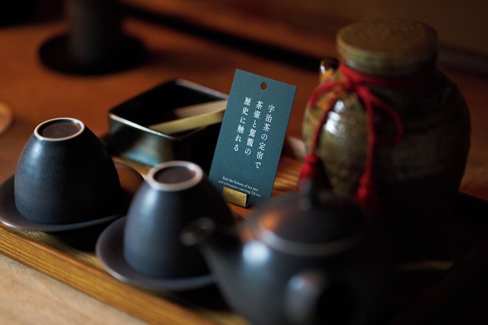 客室のお茶セット