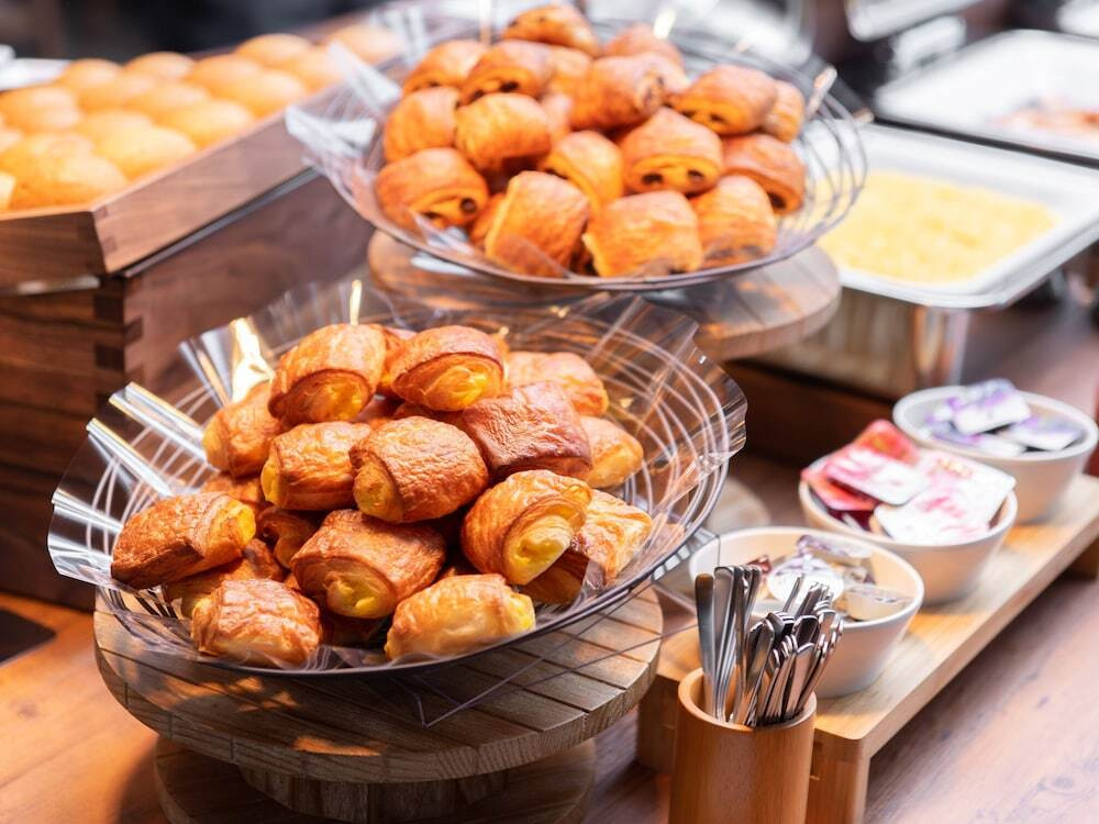 朝食ビュッフェ