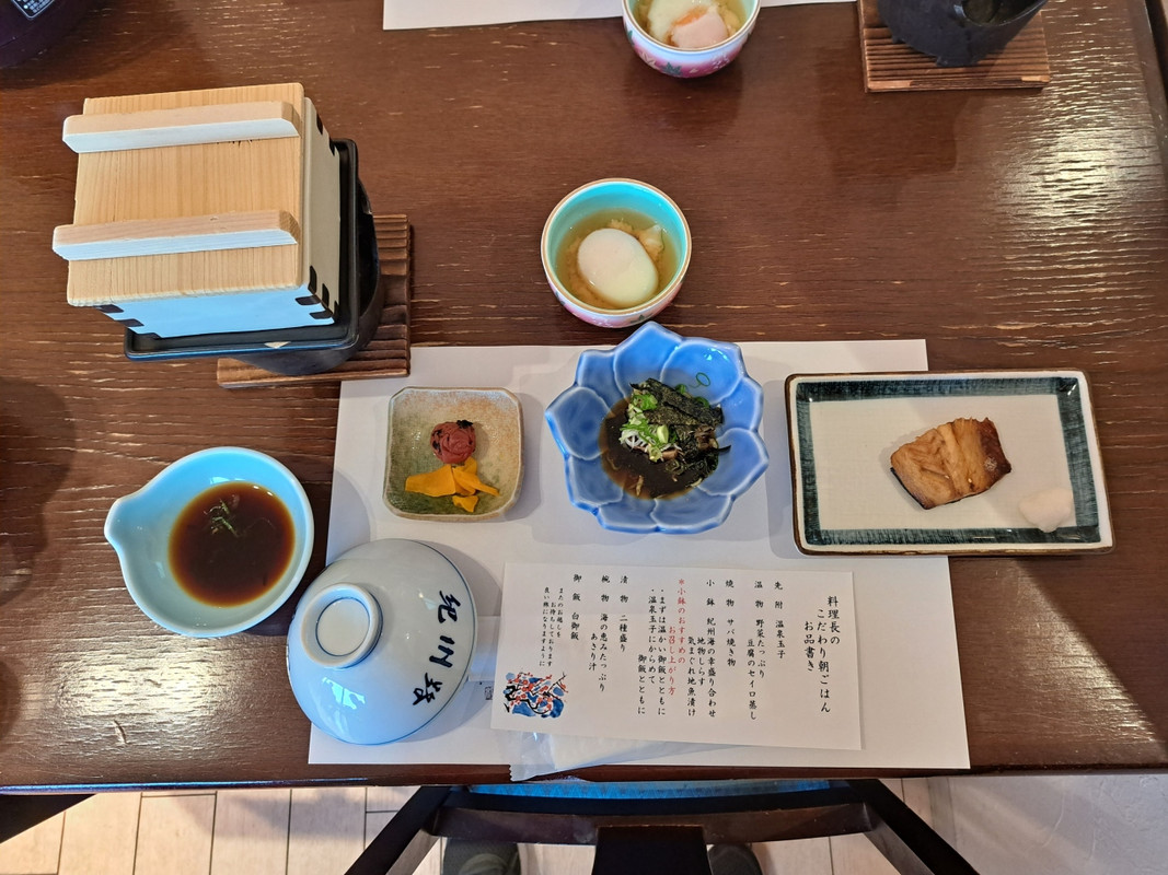 朝食も美味しかった。