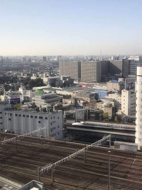 部屋からの景観