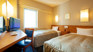 ベーシック ツインルーム シングルベッド 2 台 禁煙