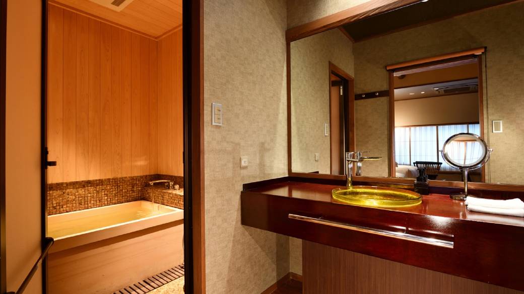 客室【牡丹】洗面所 / 5