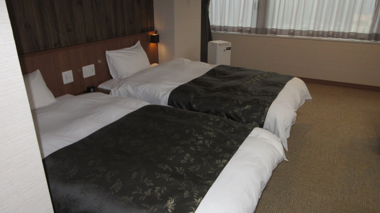 洋室タイプの最上階デラックスツイン