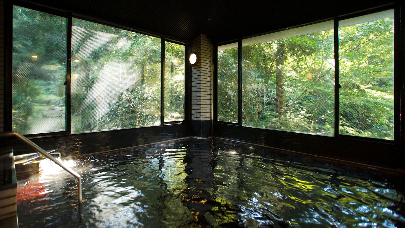 江戸時代から続く老舗旅館で、琥珀色の「モール泉」を堪能4044038