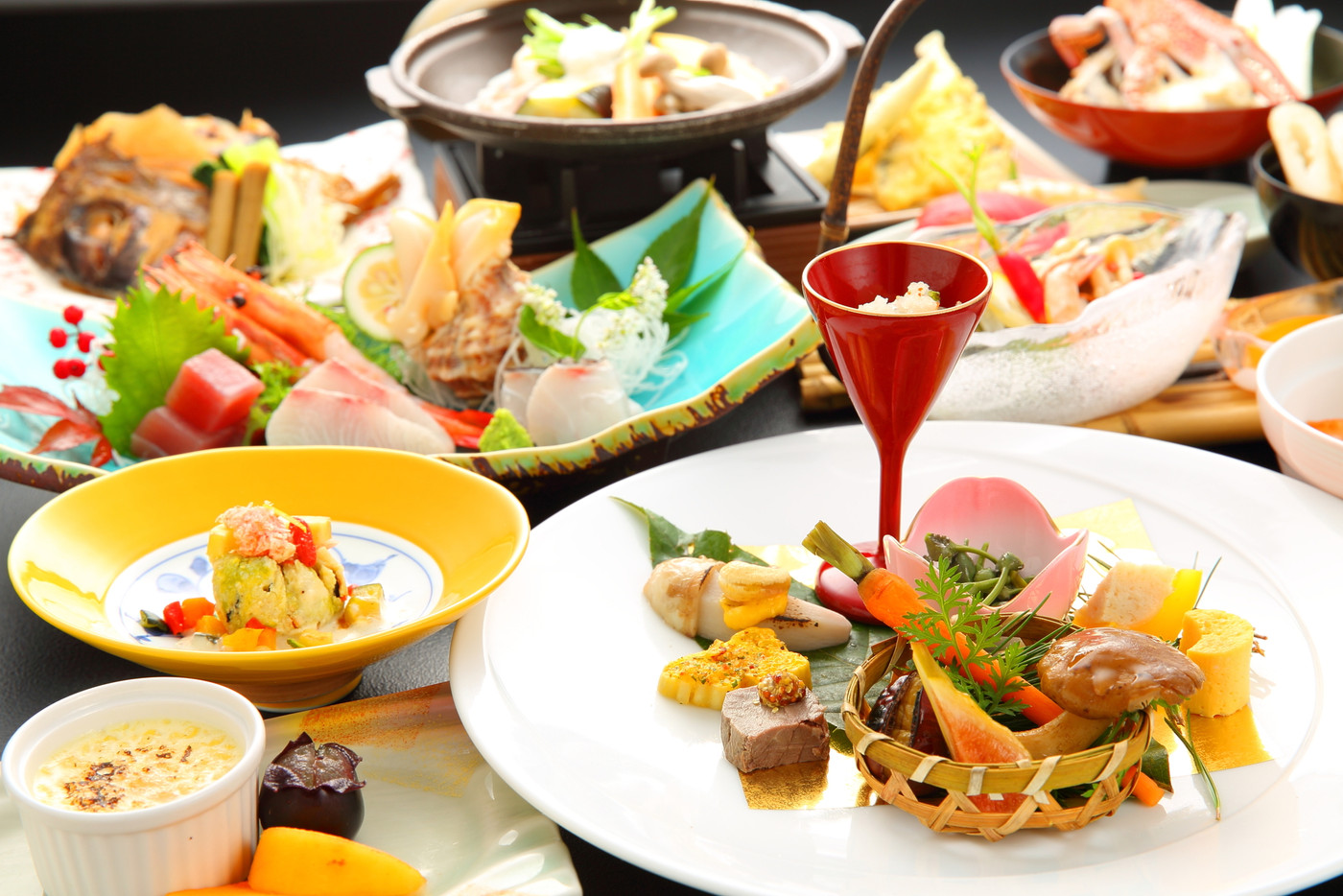 お腹まで満たされる♡料理自慢なお宿3421027