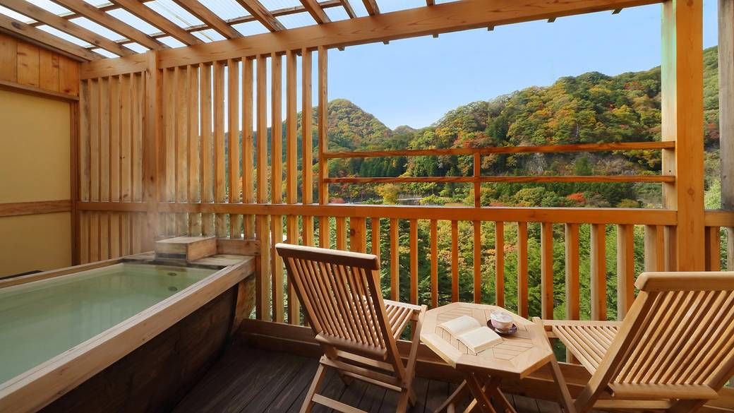 「楓」客室露天風呂 / 2