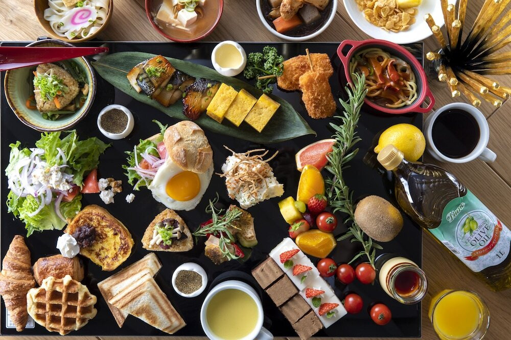 どれから食べようか迷っちゃう。朝食ビュッフェ3917031