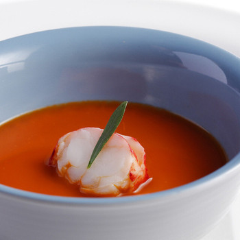 「オザワ」 料理 34585336 OZAWAのスペシャリテ【オマール海老の茶碗蒸し】濃厚なオマール海老の味わいをお楽しみください。