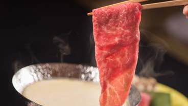 黒毛和牛 豆乳しゃぶしゃぶ / 6