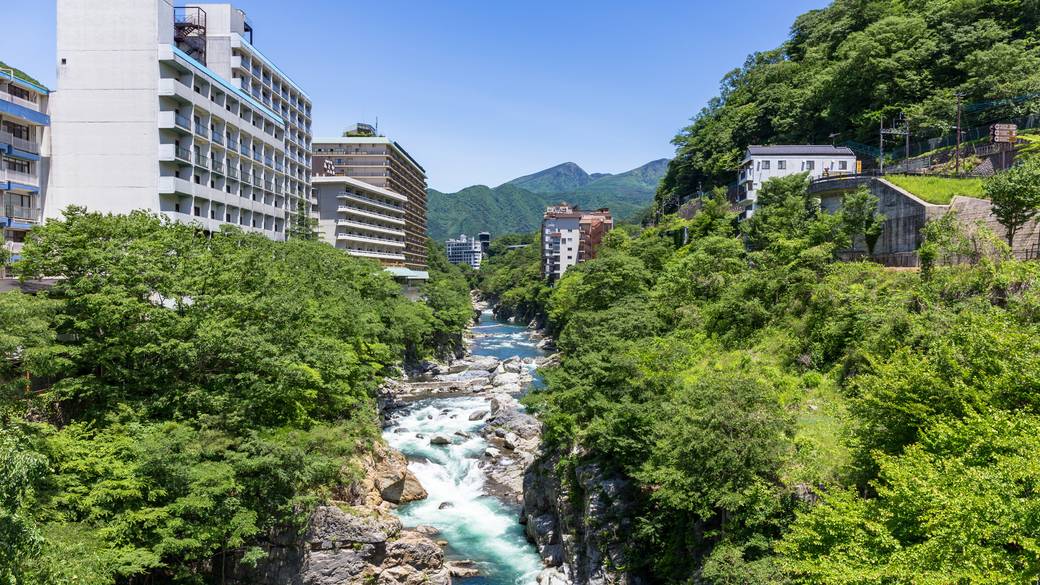 鬼怒川の風景 / 1