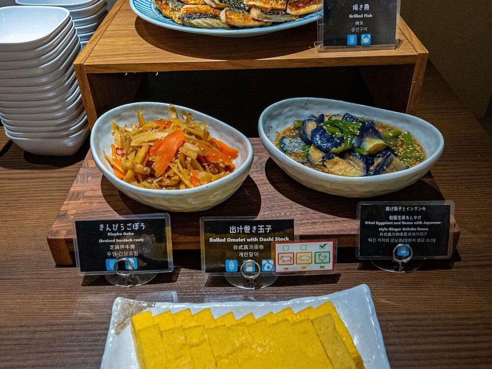 朝食スペース