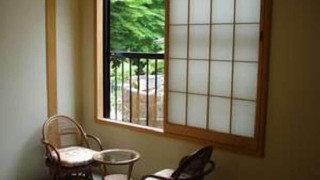 朴の間「半露天風呂付」