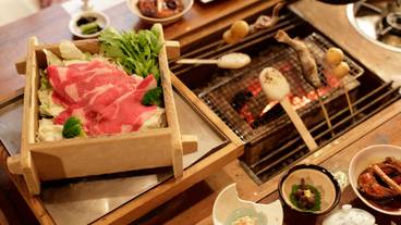 囲炉裏料理一例 / 2