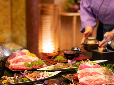 お腹が空いたら、個室会場で会津の郷土料理に舌鼓