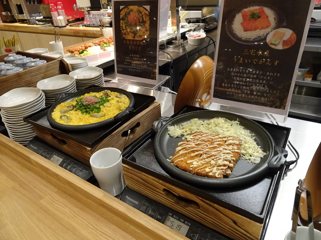 ご当地料理、ガンスと牡蛎の卵とじ