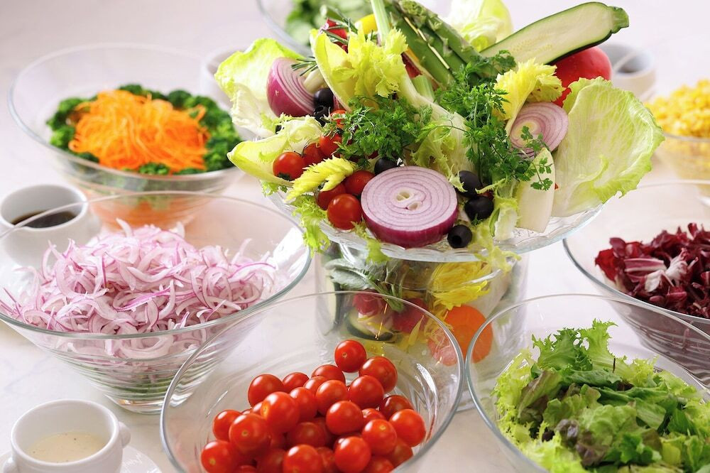 朝食ビュッフェ