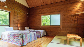 ログハウス（ツイン）リバービュー