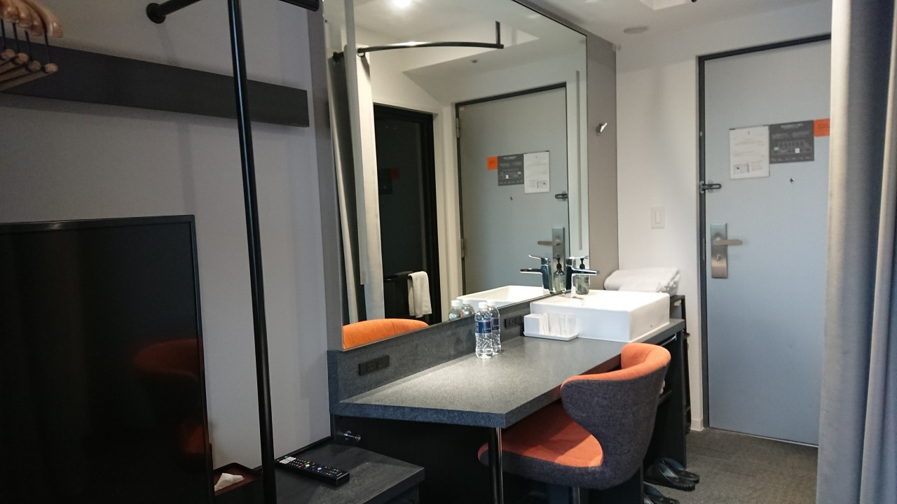 セキュリティBOXと冷蔵庫があって良い。