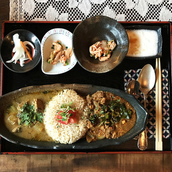 「旧ヤム邸 空堀店」 料理 68472339 大根やゴボウ！