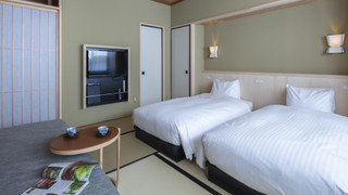 祇園の中心地 ! ベッドタイプ和室