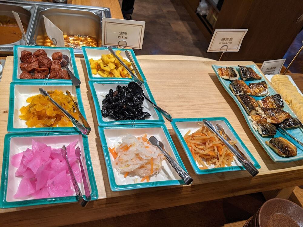 朝食ビュッフェ