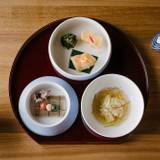 囲炉裏を囲んで
炭火焼きの朝食 / 2