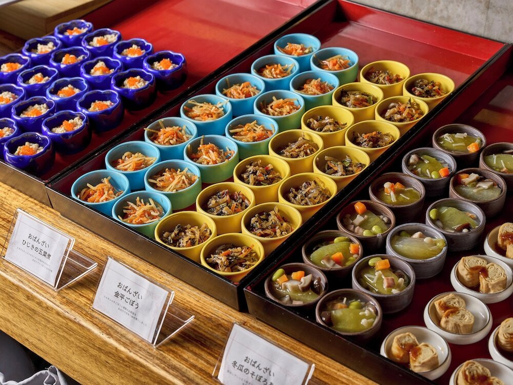 朝食ビュッフェ