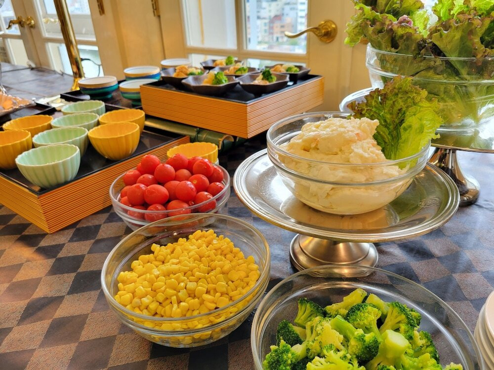 朝食ビュッフェ