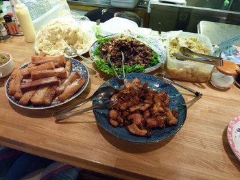 「喫茶Y」料理 568334 付け合せ、これが食べ放題（爆）