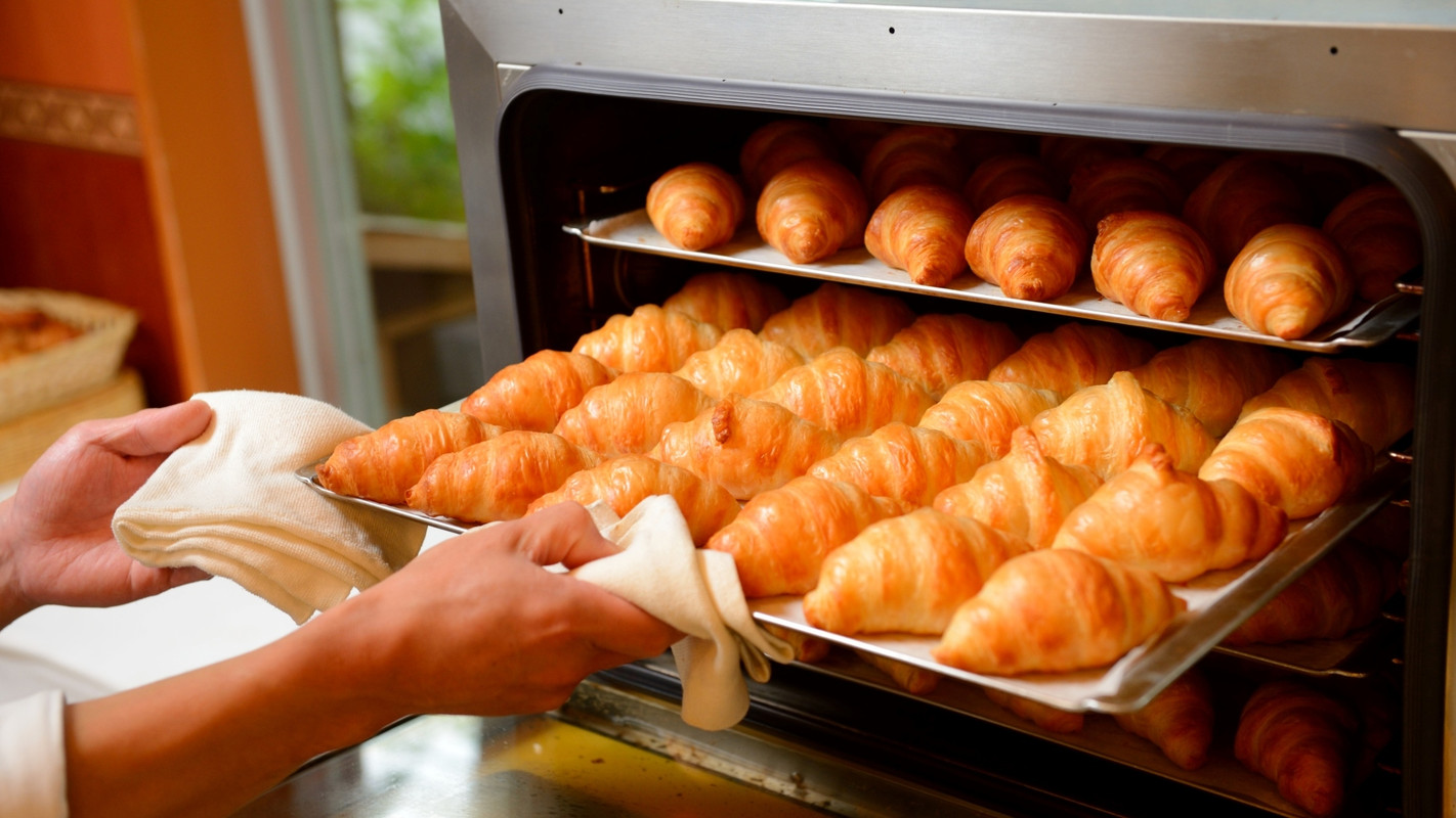 朝食バイキング一例 パン