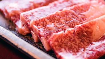 夕食/黒毛和牛の溶岩焼き / 3