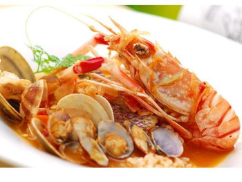 「プロフーモ」料理 1011588 「魚貝たっぷりのリゾット」です。