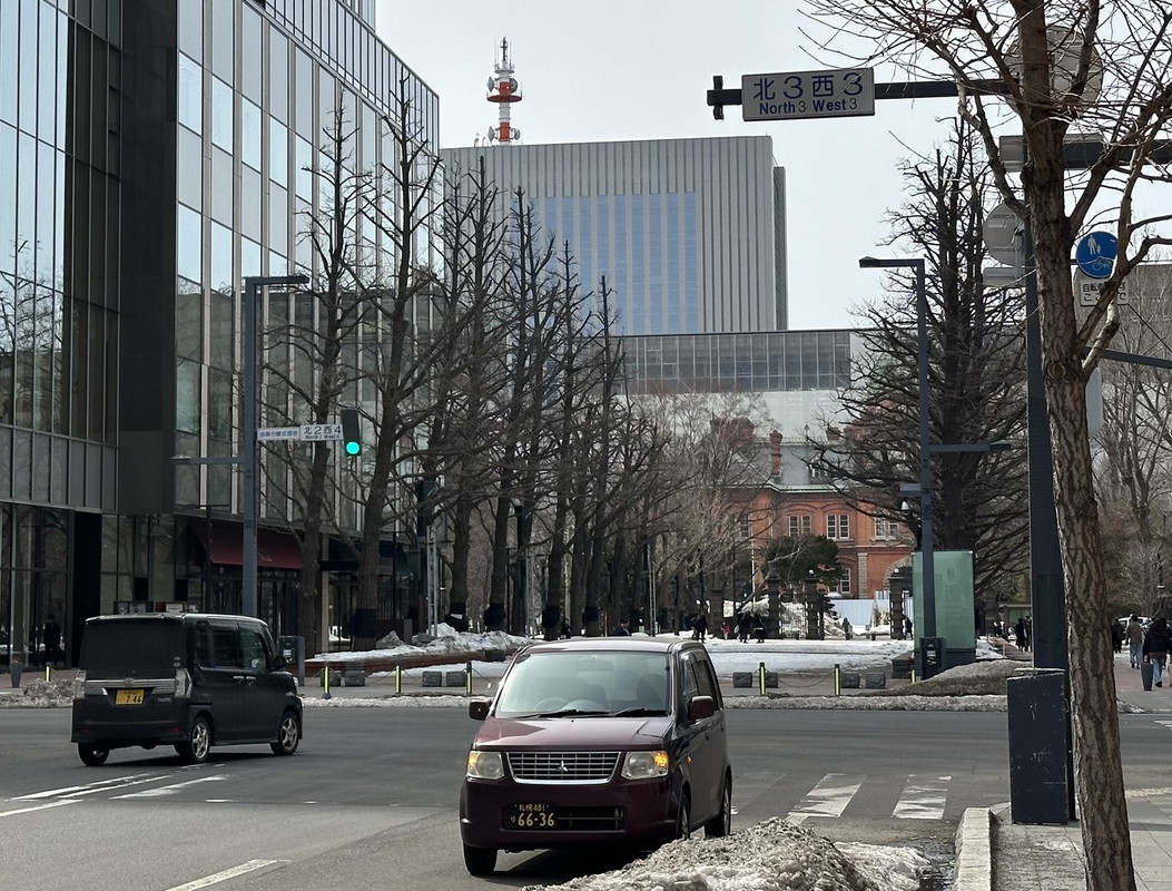 北海道庁の記念館、すぐそこ