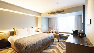 デラックス ストリーム ダブルルーム キングベッド 1 台 禁煙 シティビュー