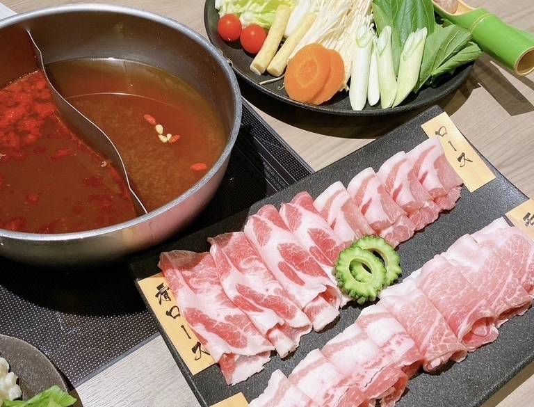 あぐー豚のしゃぶしゃぶ / 2